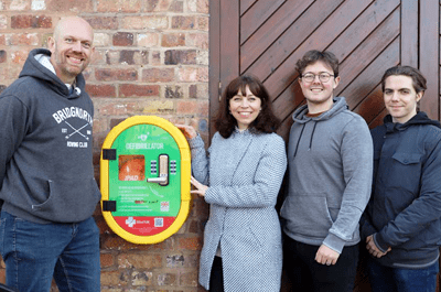 Web designers to the rescue after theft of life saving equipment