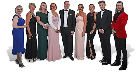 The Shropshire Chamber team during the 2024 awards