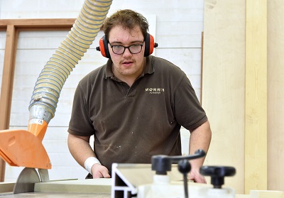 George Hartshorne Apprentice Bench Joiner at Morris Joinery resize