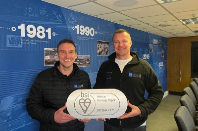Autocraft Telford becomes first UK bodyshop to receive the latest BSI positive recommendation