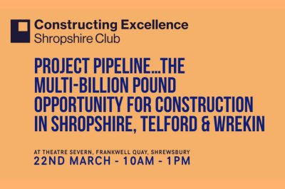 Shropshire construction sector to benefit from billion-pound builds 