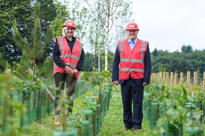 Local Fire Protection Firm Digs Deep For New Garden