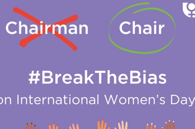 Leading Business Groups call on Government to stop using archaic Word 'Chairman'