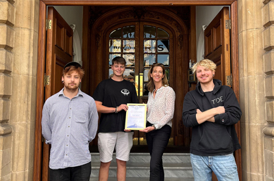 Shrewsbury's Ice Eye Media Awarded Grant