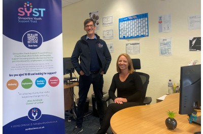 Kerry Rowley Promoted to New Business Manager Role at Shropshire Youth Support Trust (SYST)