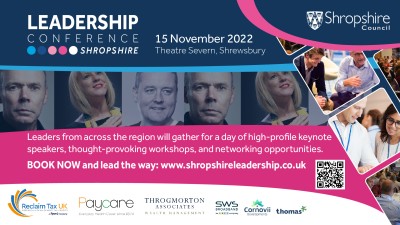 SWS Broadband sponsoring Shropshire Council’s leadership conference