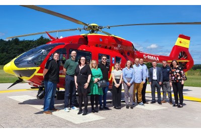 Chamber patrons go behind the scenes at air ambulance HQ