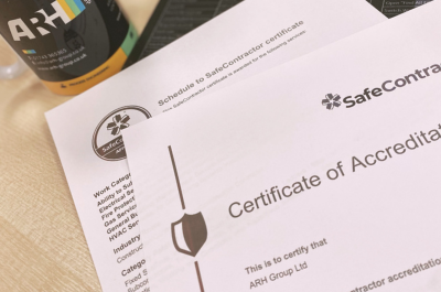 ARH Group Ltd achieve SafeContractor SSIP Health & Safety Accreditation