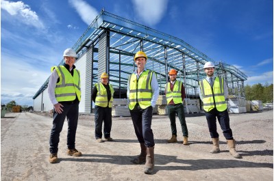 Sustainable build project at Hortonwood on course for autumn completion