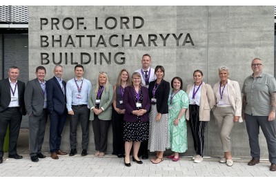 University fact-finding visit for Telford College leadership team