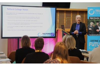 Telford College welcomes Shropshire Chamber patrons