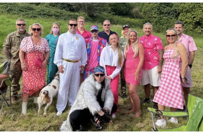 Best Day Ever! Chamber team members become Barbie and Ken for charity