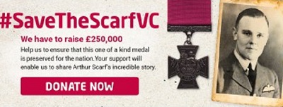 New member - RAF Museum needs your help to Save the Arthur Scarf Victoria Cross Medal!