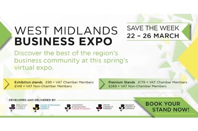 Shropshire Chamber to deliver a regional business showcase