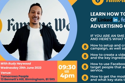 Founder of Famous Wolf, Rudy Heywood's Workshop