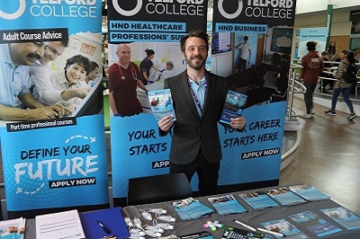 Nick takes on new marketing role for Telford College