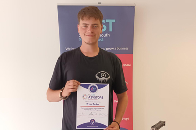 SYST Award Beneficiary with funds