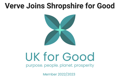 Verve Joins Shropshire for Good