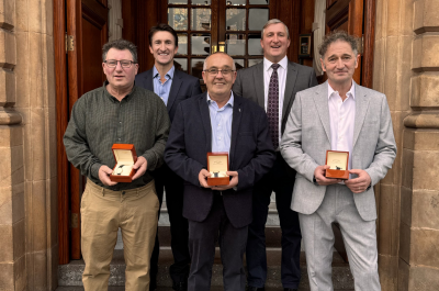 Morris Property legends – trio celebrated for decades of dedication