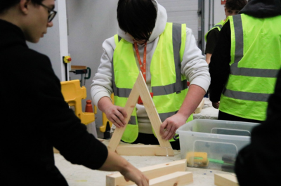 Construction students rewarded for their commitment