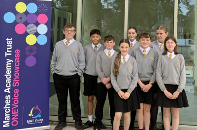 100 students from 10 Shropshire schools to unite at ONEVoice launch event