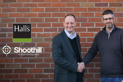 Shoothill partners with Halls for digital transformation and website consulting
