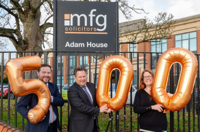 Legal experts from mfg Solicitors named again in prestigious Legal 500