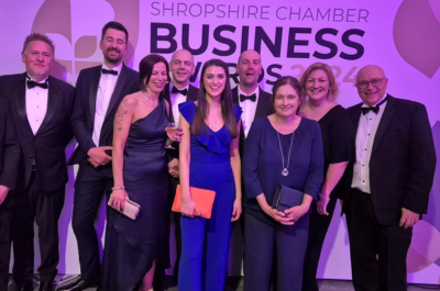 Shropshire-based manufacturer wins global Britain Business of the Year at British Chambers of Commerce Chamber Business Awards 2024