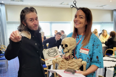 Frighteningly good - Halloween theme to latest Chamber expo