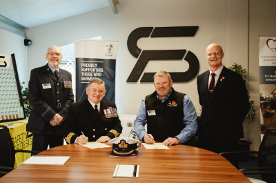 Shropshire-based employer supports Armed Forces Community