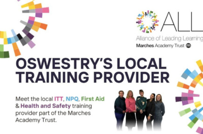Oswestry Training Hub Opening its doors for an event 28th January at The Marches School